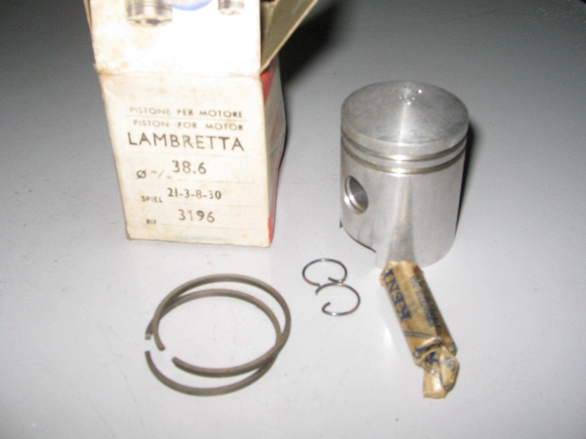 LAMBRETTA PISTONE 38,6 N.1.845